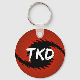 Porte-clés Porte - clé d'ouragan Red et Black TKD