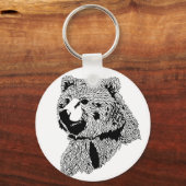 Porte-clés Porte - clé d'ours (Recto)