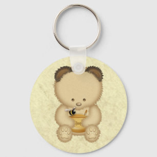 Porte-clés Porte - clé d'ours au miel