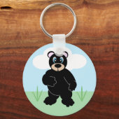 Porte-clés Porte - clé d'ours caricature (Recto)