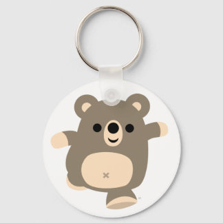 Porte-clés Porte - clé d'ours de dessin mignon