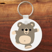 Porte-clés Porte - clé d'ours de dessin mignon (Recto)