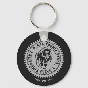 Porte-clés Porte - clé d'ours noir de Californie personnalisé