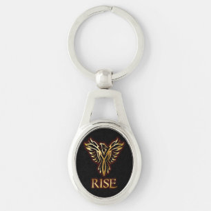 Porte-clés Porte - clé d'ovale de hausse d'oiseau de Phoenix