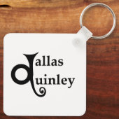 Porte-clés Porte - clé DQ (Verso)