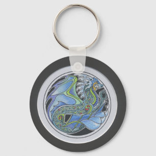 Porte-clés Porte - clé Dragon d'eau