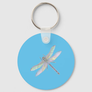 Porte-clés PORTE - CLÉ DRAGONFLY (bleu)