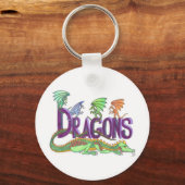 Porte-clés Porte - clé Dragons (Recto)