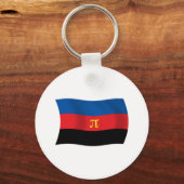 Porte-clés Porte - clé drapeau polyamory (Recto)