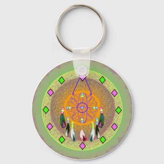 Porte-clés Porte - clé Dreamcatcher (Recto)