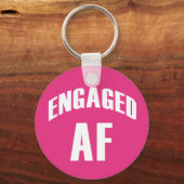 Porte-clés Porte - clé drôle AF engagé (Recto)