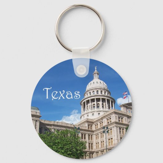 Porte-clés Porte - clé du bâtiment du Texas (Recto)