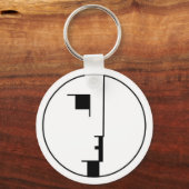 Porte-clés porte - clé du bauhaus (Recto)