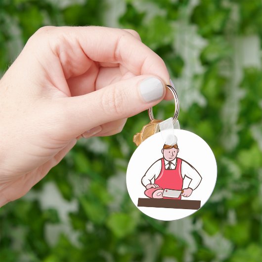 Porte-clés Porte - clé du boucher