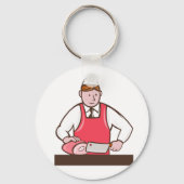 Porte-clés Porte - clé du boucher (Recto)