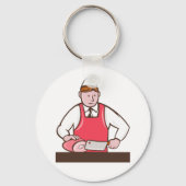 Porte-clés Porte - clé du boucher (Verso)