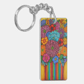 Porte-clés Porte - clé du bouquet de fête (Devant gauche)