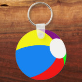 Porte-clés Porte - clé du bouton Beach Ball (Recto)