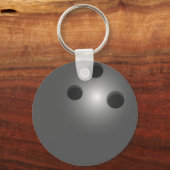 Porte-clés Porte - clé du bouton Bowling Ball (Recto)