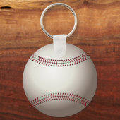 Porte-clés Porte - clé du bouton de baseball (Recto)