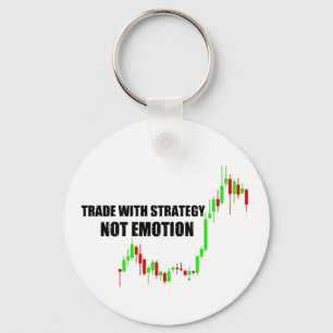 Porte-clés Porte - clé du bouton de collecte du Trader Jour