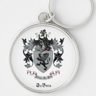 Porte-clés Porte - clé du bouton de la crête de famille DuBoi