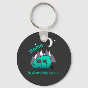 Porte-clés Porte - clé du bouton de la remorque du Camper-ca