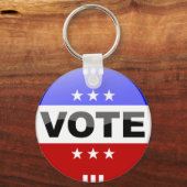 Porte-clés Porte - clé du bouton de vote (Recto)