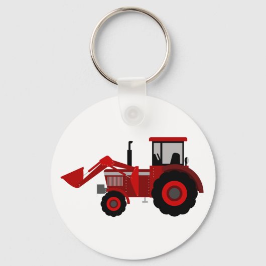 Porte-clés Porte - clé du bouton du tracteur (Recto)