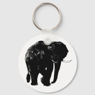 Porte-clés Porte - clé du bouton éléphant