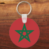 Porte-clés Porte - clé du bouton Indicateur Maroc (Recto)