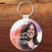Porte-clés Porte - clé du bouton Kamala Harris (Recto)