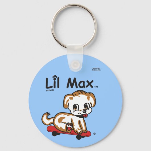 Porte-clés Porte - clé du bouton Lil Max (Recto)