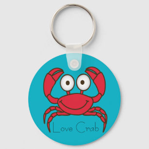 Porte-clés Porte - clé du bouton Love Crab