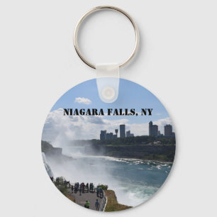 Porte-clés Porte - clé du bouton Niagara Falls