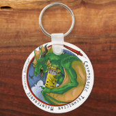 Porte-clés PORTE - CLÉ du bouton "Pièce" CTM (Recto)