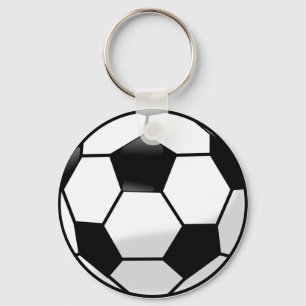 Porte-clés Porte - clé du bouton Soccerball