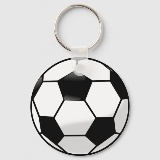 Porte-clés Porte - clé du bouton Soccerball (Recto)