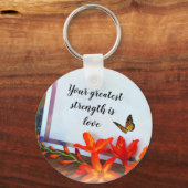 Porte-clés Porte - clé du bouton Words of Wisdom (Recto)