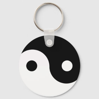 Porte-clés Porte - clé du bouton Yin et Yang