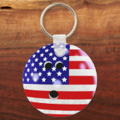 Porte-clés PORTE - CLÉ du Bowling américain (Recto)