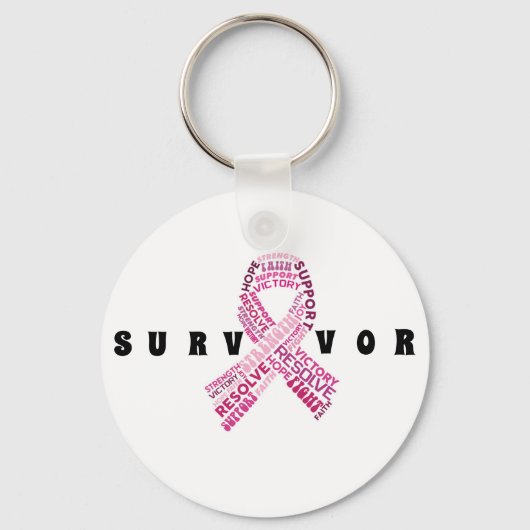 Porte-clés Porte - clé du cancer du sein (Recto)