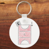 Porte-clés Porte - clé du centre de netball (Recto)