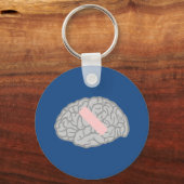 Porte-clés Porte - clé du cerveau (Recto)