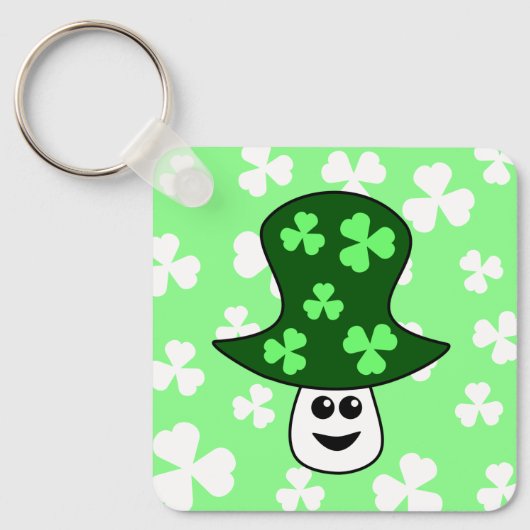 Porte-clés Porte - clé du champignon St. Patrick (Recto)