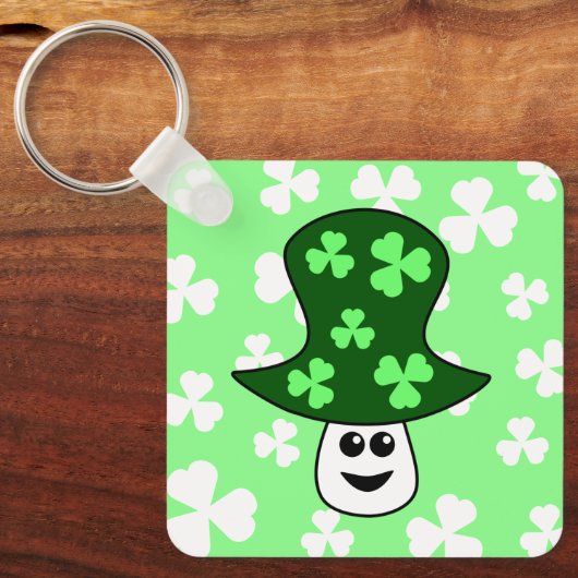 Porte-clés Porte - clé du champignon St. Patrick (Recto)