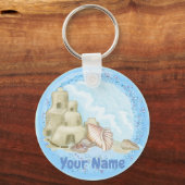 Porte-clés Porte - clé du château de sable (Recto)