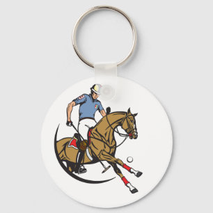 Porte-clés porte - clé du club de polo équestre