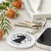 Porte-clés Porte - clé du club d'échecs St. A's (Devant droit)