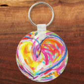 Porte-clés Porte - clé du Coeur de joie (Recto)